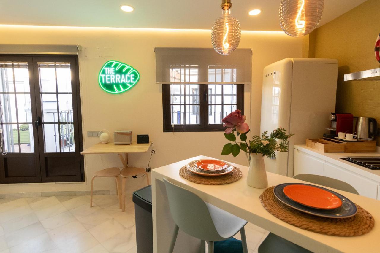 セビリアThe Terrace, Duplex Con Terraza Privadaアパートメント エクステリア 写真
