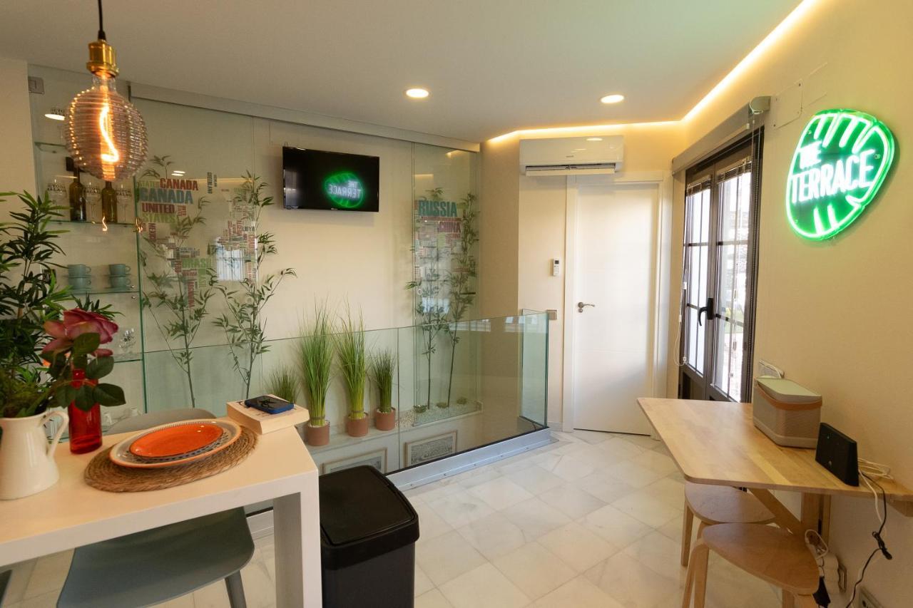セビリアThe Terrace, Duplex Con Terraza Privadaアパートメント エクステリア 写真