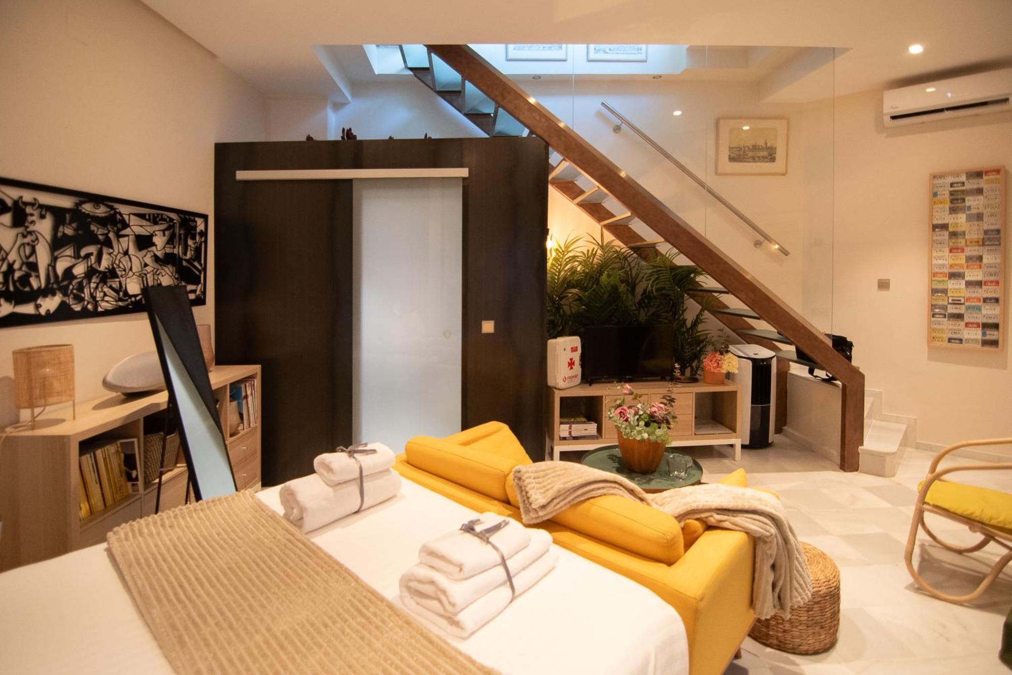 セビリアThe Terrace, Duplex Con Terraza Privadaアパートメント エクステリア 写真