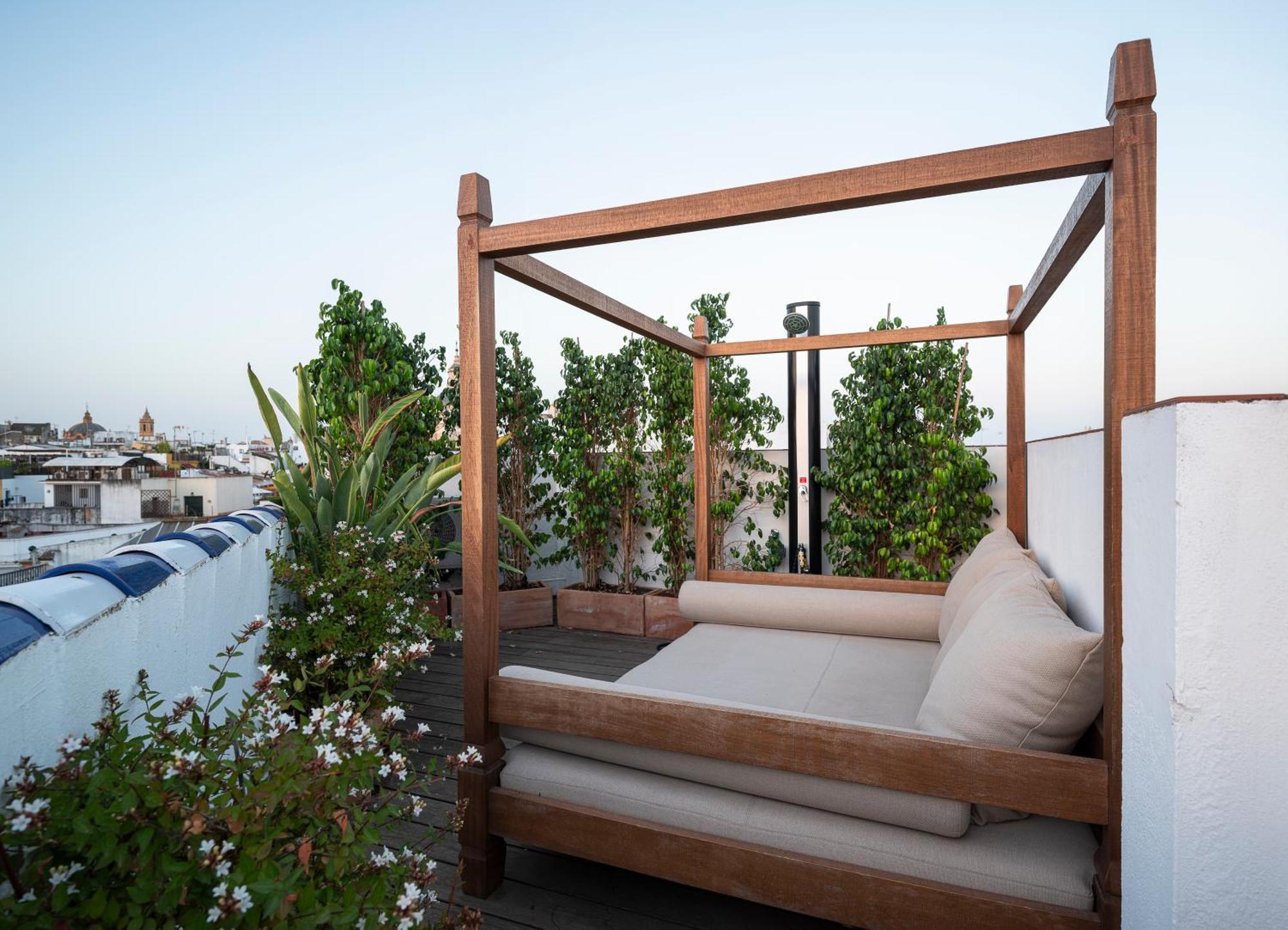 セビリアThe Terrace, Duplex Con Terraza Privadaアパートメント エクステリア 写真